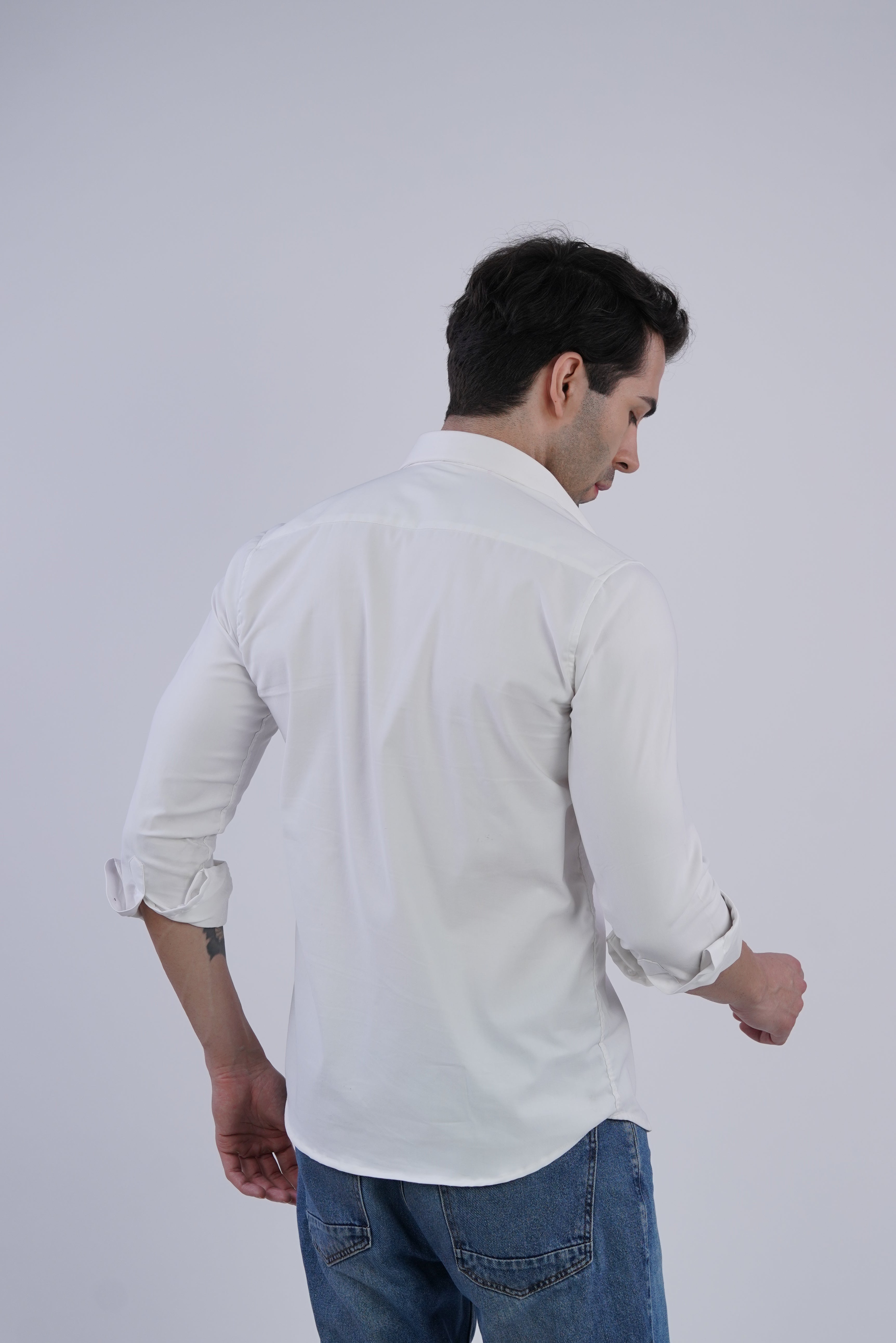 Legacy Mark –  White Shirt for  Men