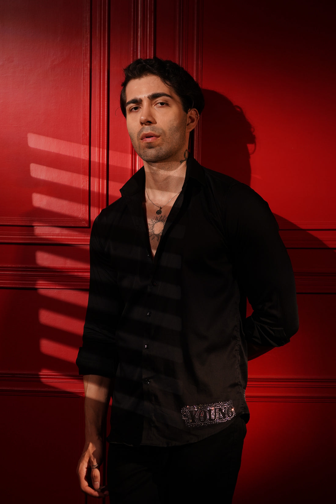 Billionaire  Gleam – Black  Shirt for Men