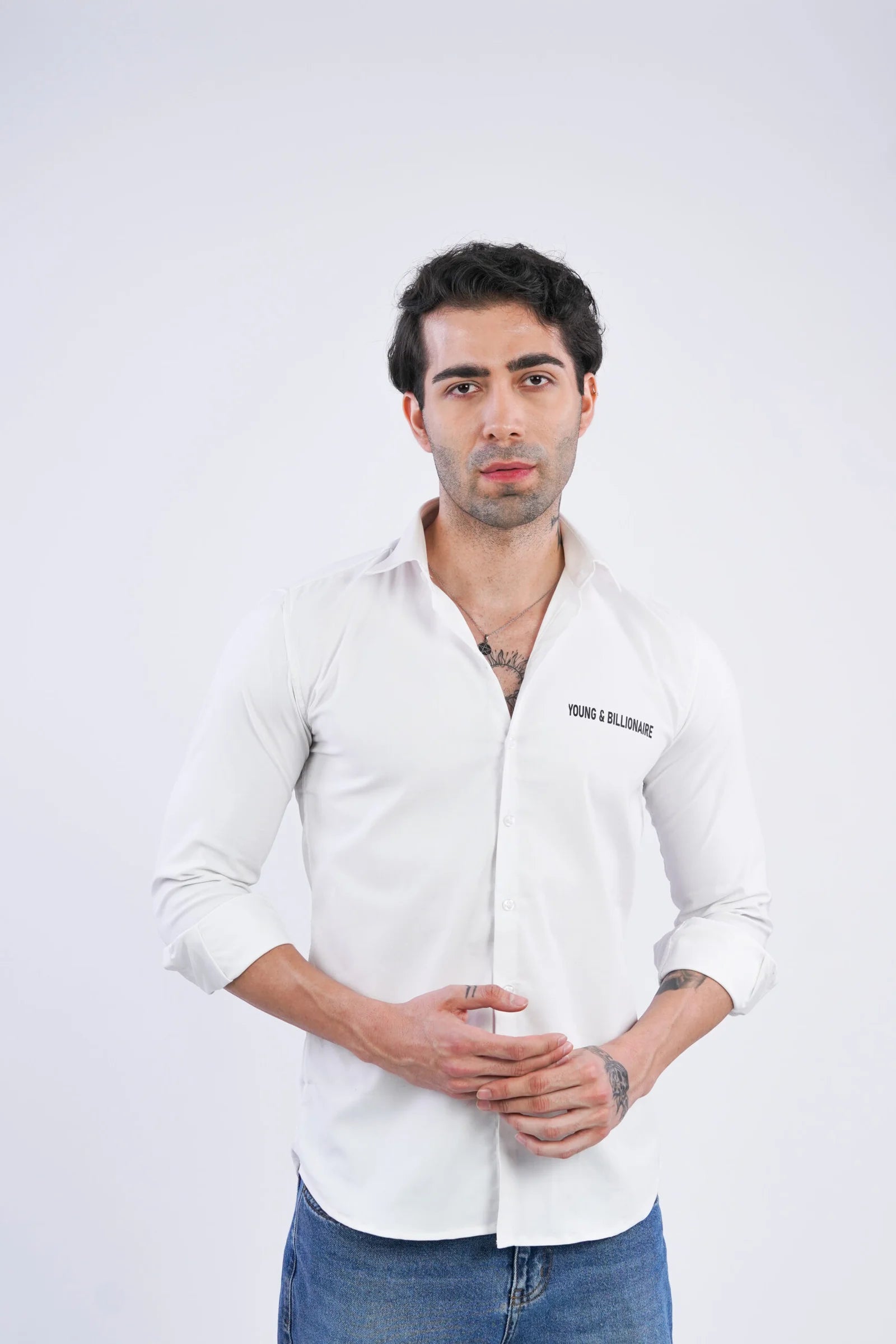 Legacy Mark –  White Shirt for  Men